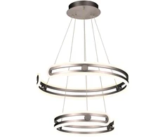 Lubinis šviestuvas 120W LED pakabinamas šviestuvas KIARA, rudos/kavos sp., 3000K, dimeriuojamas
