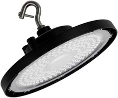 Tec Mar 120W LED UFO šviestuvas HIGH BAY V, juodas, 4000K, 90°