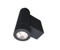 12,2W LED sieninis šviestuvas BERYL PROOF, antracito sp., 3000K, IP65