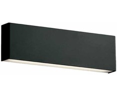 12,2W LED sieninis šviestuvas HUGO, juodas, 3000K, 4243601