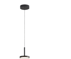 12,5W LED pakabinamas šviestuvas CORVUS, juodas, 3000K, C3945102N