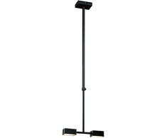 12,6W LED pakabinamas šviestuvas NOSTO, juodas, 3000K, 4276500