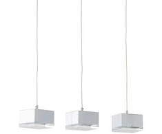 Lubinis šviestuvas 12,6W LED pakabinamas šviestuvas SETH, chromo sp./skaidrus, 3000K