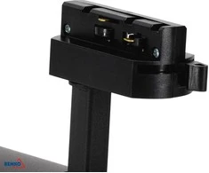 Bemko 12W LED akcentinis šviestuvas į 1 fazės bėgelį VERKO, juodas, 4000K
