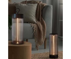 Ledvance 1,2W LED įkraunamas pastatomas šviestuvas, tamsiai pilkas, 2700K, dimeriuojamas