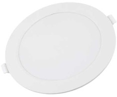 12W LED įleidžiama panelė, balta, 4500K, 170mm