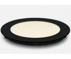 12W LED įleidžiama panelė, juoda, 3000/4000/5700K, 10112FA/B/V