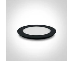 12W LED įleidžiama panelė, juoda, 3000K, 10112FA/B/W