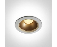 12W LED įleidžiamas šviestuvas, baltas, 3000K, 10112Z/W/W
