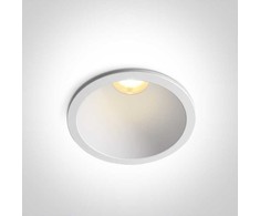 12W LED įleidžiamas šviestuvas, baltas, 3000/4000/5000K, 50°, 10112D/W/V