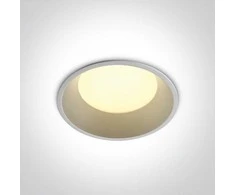 Bikuvalt 12W LED įleidžiamas šviestuvas, baltas, 3000/4000/5000K, 10109D/W/V