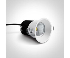 12W LED įleidžiamas šviestuvas, baltas, 2700K, 10112TP/W/EW