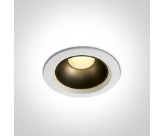 12W LED įleidžiamas šviestuvas, baltas, 3000K, 10112Z/W/W