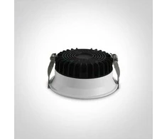 Bikuvalt 12W LED įleidžiamas šviestuvas, baltas, 3000/4000/5000K, 10109D/W/V