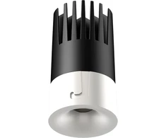 12W LED įleidžiamas šviestuvas, baltas, 3000K, 25400