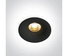 12W LED įleidžiamas šviestuvas, juodas, 3000/3500/4000K, 10112DX/B/V