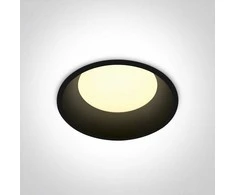 12W LED įleidžiamas šviestuvas, juodas, 3000/4000/5000K, 10109D/B/V