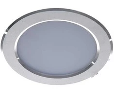 12W LED įleidžiamas šviestuvas LUXRAM, chromo sp., 4000K