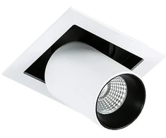 Lubinis šviestuvas Italux Įleidžiamas LED šviestuvas GL7117-1/12W 4000K WH+BL