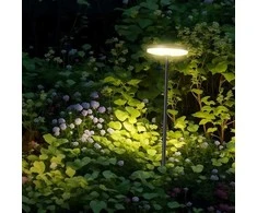 V-tac 12W LED įsmeigiamas/pastatomas lauko šviestuvas, antracito sp., 3000K