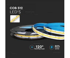 12W LED juosta V-TAC, 6000K, kaina už 1m