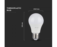 Samsung 12W LED lemputė V-TAC, 6400K, E27, dimeriuojama