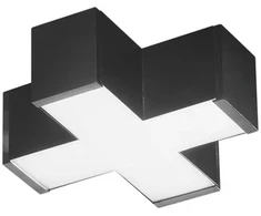 12W LED linijinio šviestuvo X formos sujungimas NEXT, juodas, CCT