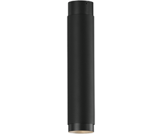 12W LED lubinis šviestuvas LUX, juodas, 3000K, dimeriuojamas, P3989001NNDP