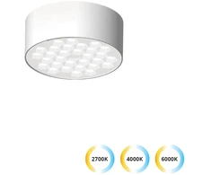 12W LED lubinis šviestuvas MATEO, baltas, 2700/4000/6000K, dimeriuojamas, 4343200