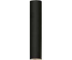 12W LED lubinis šviestuvas PIPE, juodas, 3000K, dimeriuojamas, P3986001NDP