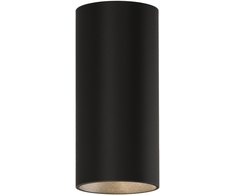 12W LED lubinis šviestuvas PIPE, juodas, 4000K, dimeriuojamas, P3986010NDT