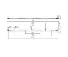 12W LED modulis LLE 24x560mm 2400lm 830 HV ADV6