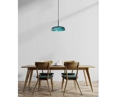 12W LED pakabinamas šviestuvas COLLE, žalios/juodos sp., 3000K