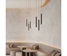 Pakabinamas šviestuvas Ideal Lux Magnetinis šviestuvas Ego Pendant Tube 12W 3000K 1-10V Bk