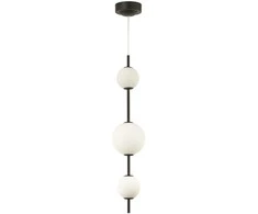 Bikuva.lt 12W LED pakabinamas šviestuvas, juodas, 3000K, 20132