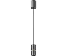 12W LED pakabinamas šviestuvas NAKU, juodas, 3000K