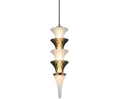 12W LED pakabinamas šviestuvas VENERA, bronzos/juodos/baltos/rudos sp., 3000K, 4327100