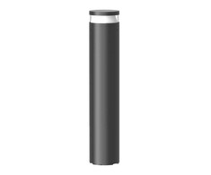 12W LED pastatomas lauko šviestuvas BOLLARD 360, juodas, 3000K, 330°x50°, IP66