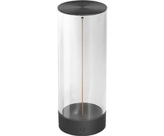Osram 1,2W LED pastatomas lauko šviestuvas ENDURA STYLE USB, tamsiai pilkas, 2700K, dimeriuojamas, su baterija, IP54