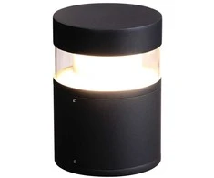12W LED pastatomas lauko šviestuvas MARCON 4K, juodas, 4000K