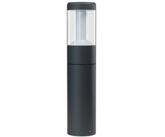 12W LED pastatomas lauko šviestuvas, tamsiai pilkas, 2000…6500K, išmanus valdymas, 50cm