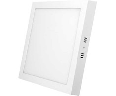 12W LED paviršinė panelė, balta, 2700K