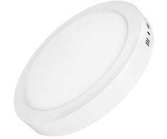 12W LED paviršinė panelė, balta, 2700K