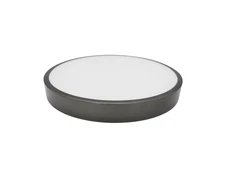 12W LED paviršinė panelė, juoda-chromuota, 4000K, IP44