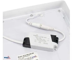Bemko 12W LED paviršinė panelė TALAR SLS, balta, 4000K