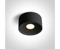 Lubinis šviestuvas 12W LED paviršinis šviestuvas, juodas, 3000/3500/4000K, 12112F/B/V