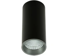 Lubinis šviestuvas 12W LED paviršinis šviestuvas MOLDES BIG, juodos/pilkos sp., 3000K