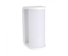 Sieninis šviestuvas V-tac 12W LED sieninis fasado šviestuvas, baltas, 3000/4000/6500K, IP65