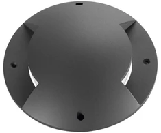 Sieninis šviestuvas 12W LED sieninis fasado šviestuvas laiptų apšvietimui GROUND, antracito sp., CCT, IP65