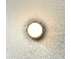 12W LED sieninis fasado šviestuvas ROSTA, juodas, 4000K